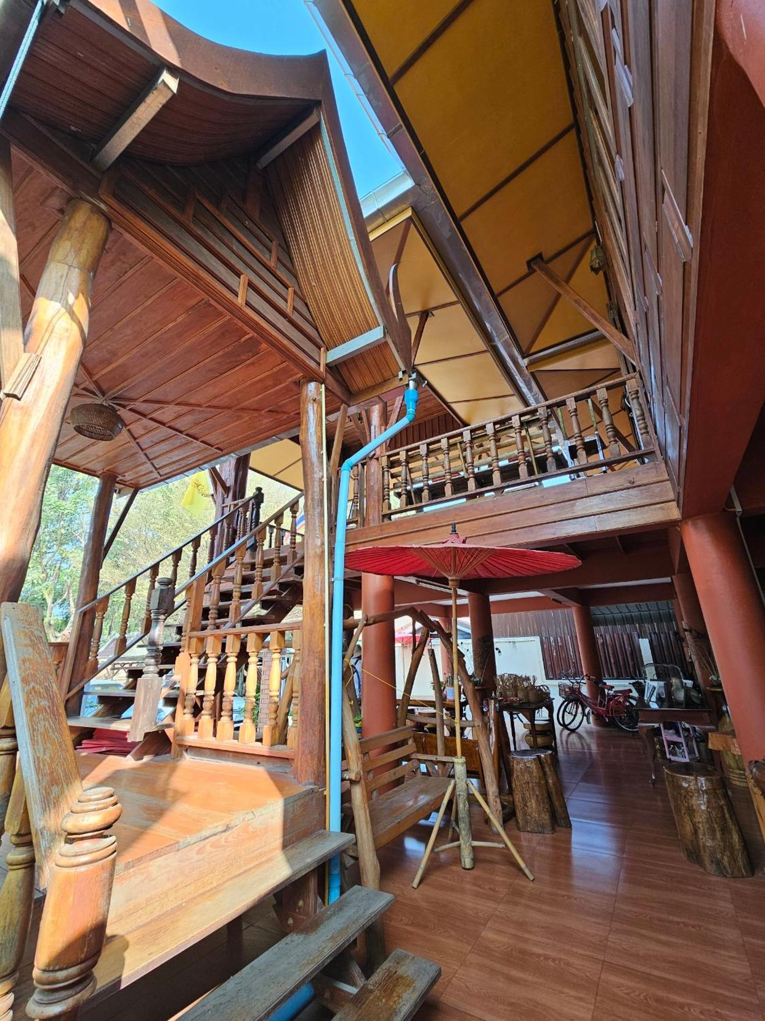 บ้านเรือนไทยมะลิเมืองเก่า Sukhothai Bagian luar foto